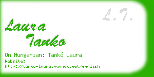 laura tanko business card